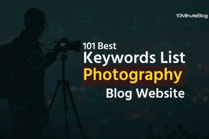 Best Keywords for Photography Website in SEO 2025