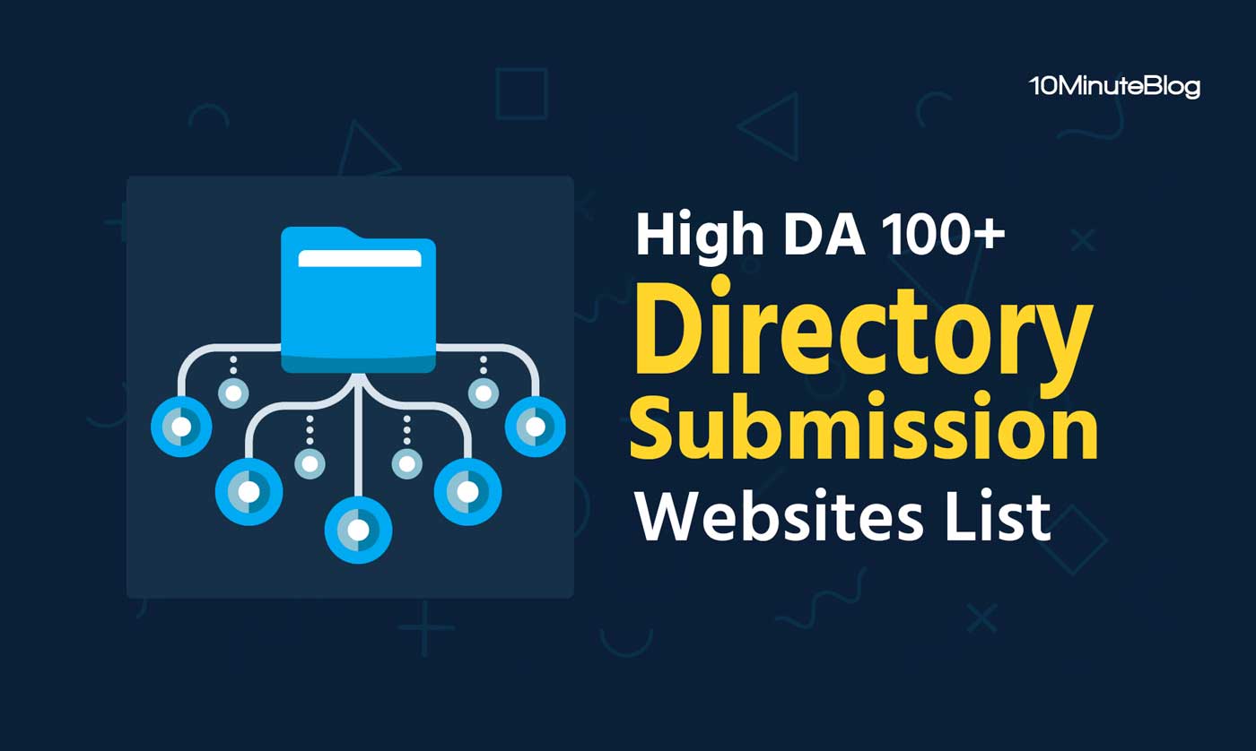 Free High DA Directory Submission Sites List